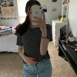 3 FOR $15// Striped soft top